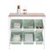 Seville Classics 6-Bin Organizer, 32.5" W x 14.2" D x 30.5" H